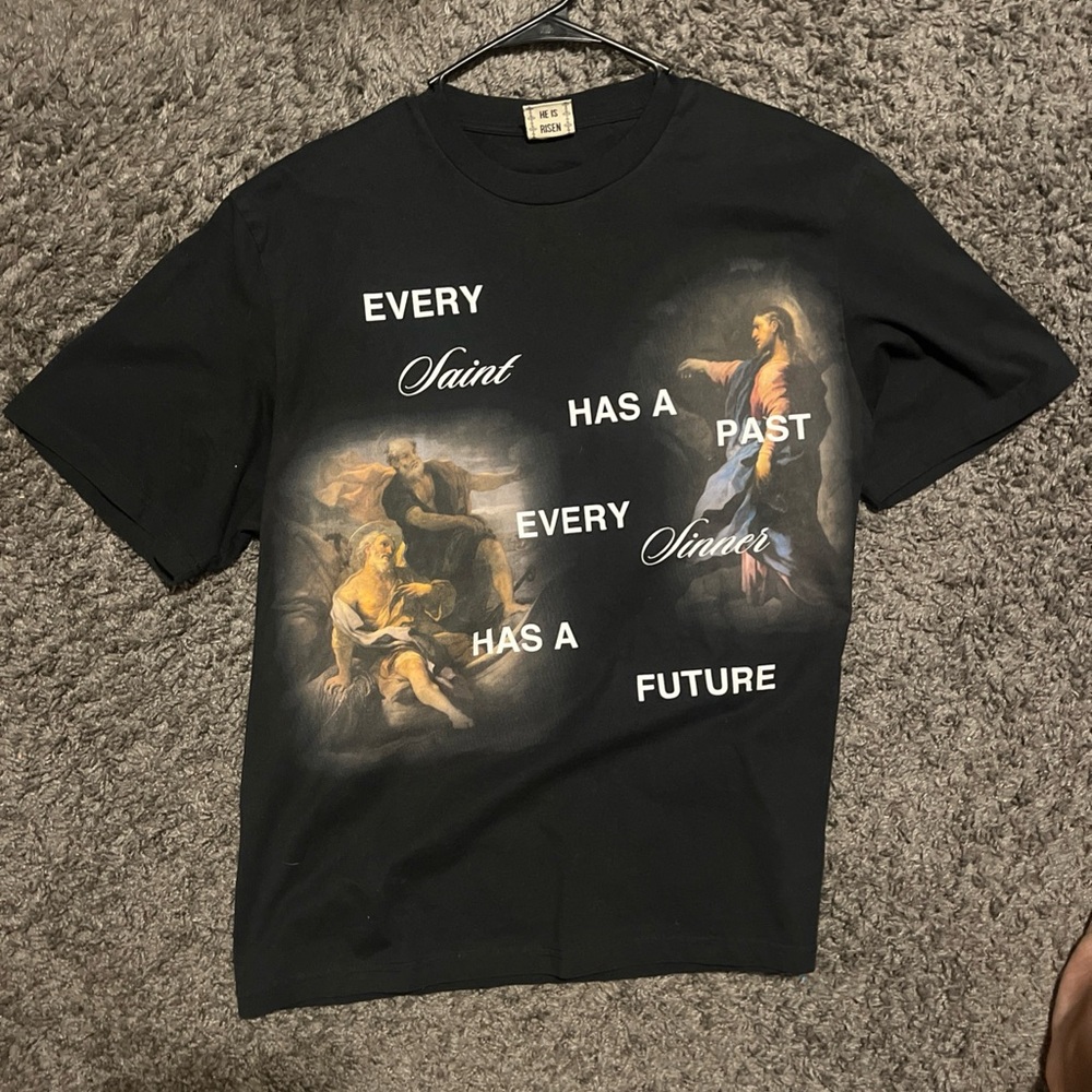 Thor Black Tee with Cross Design